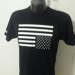 ASAP Rocky Banned Upside Down American Flag Shirt